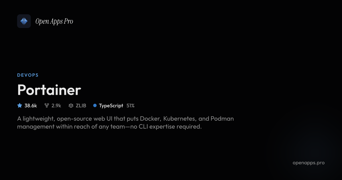 Portainer: Manage Docker and Kubernetes with a Simple Web UI