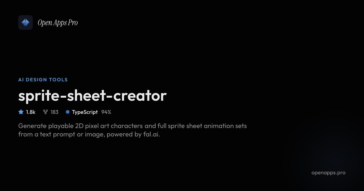 Sprite Sheet Creator: AI Pixel Art Sprite Generator