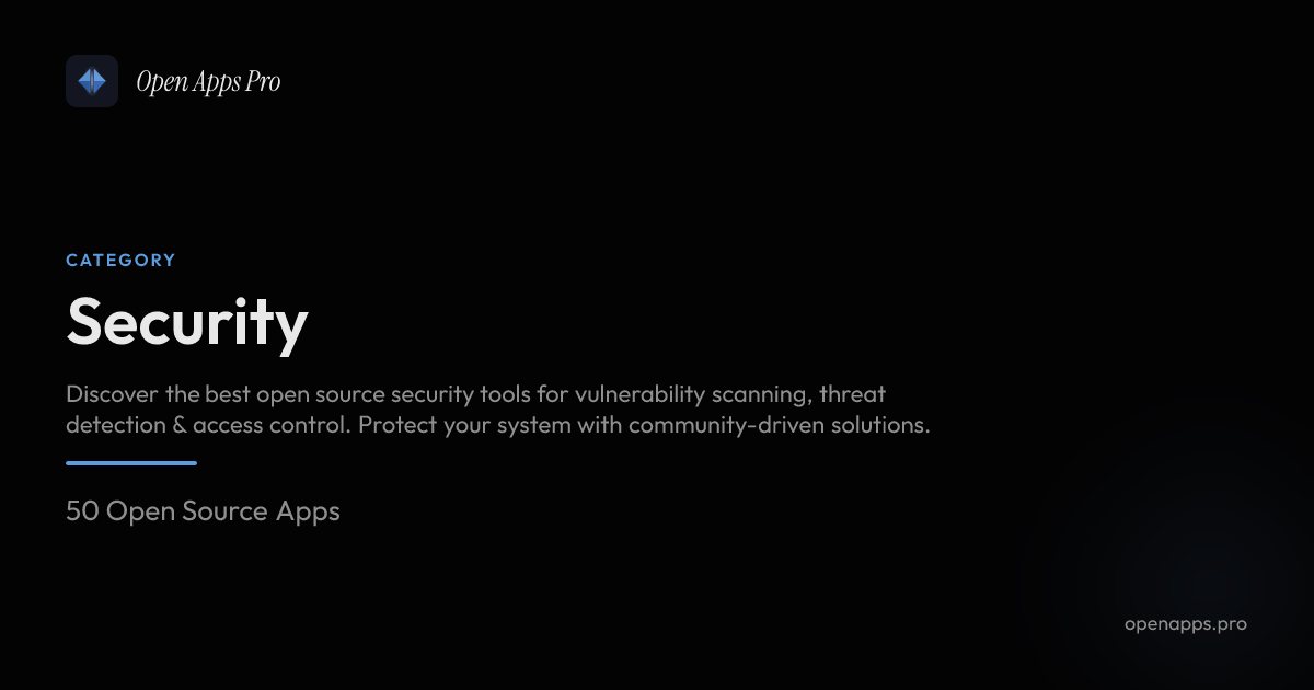 Best Open Source Security Tools For Startups | Open Apps